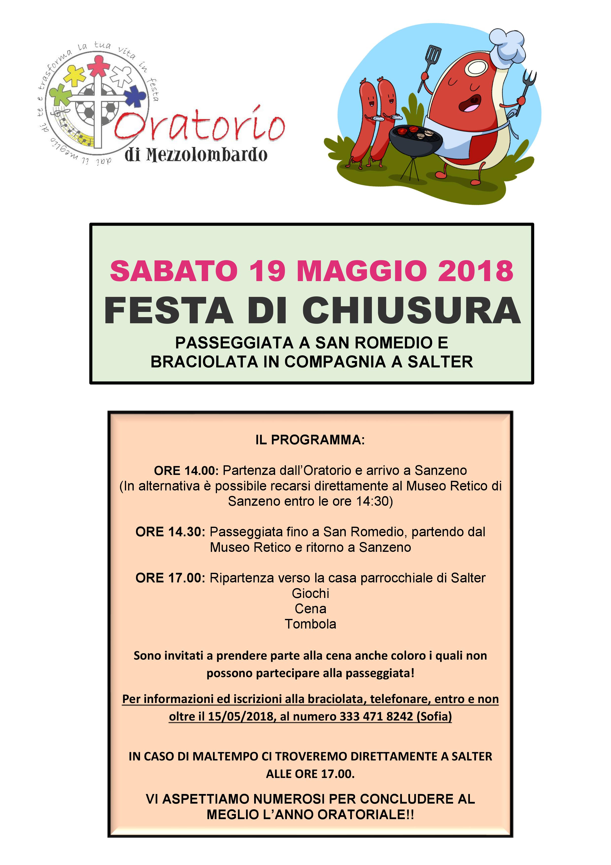 Festa di Chiusura 2018