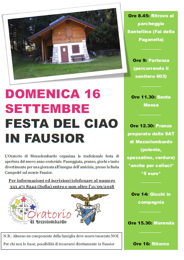 Festa del Ciao 2018