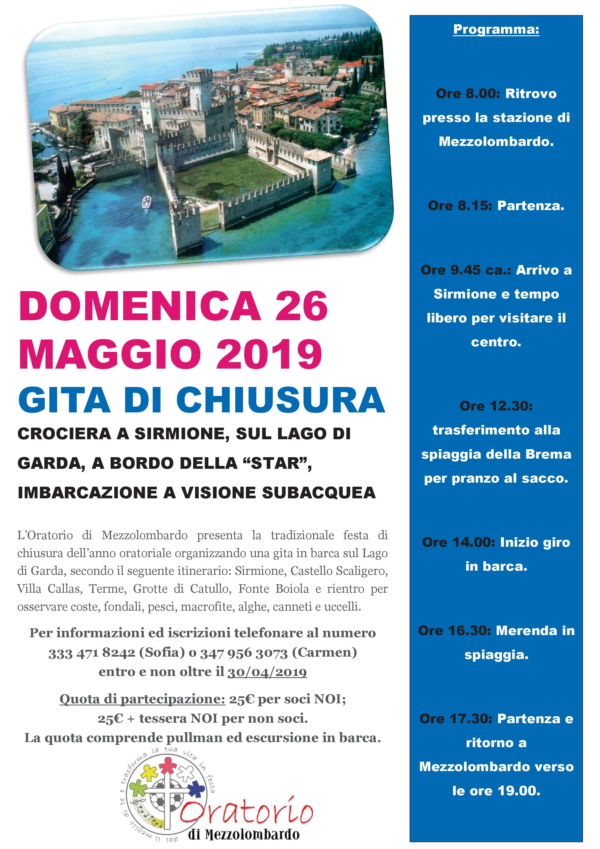 Gita fine attività Sirmione