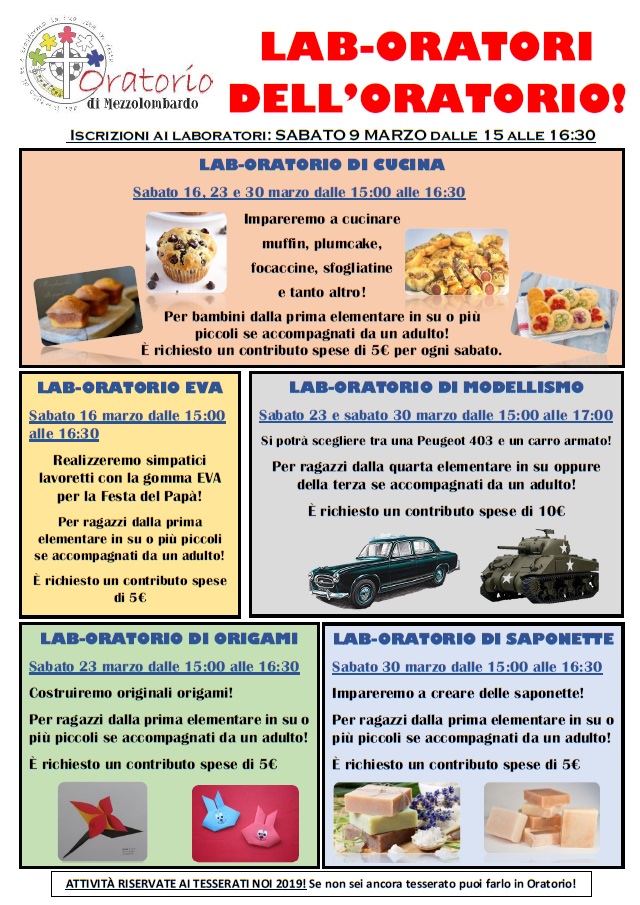 Laboratori 2019