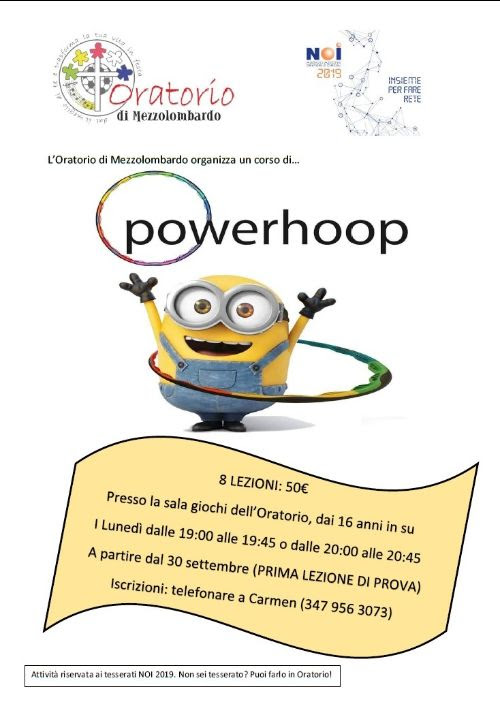 Corso Powerhoop