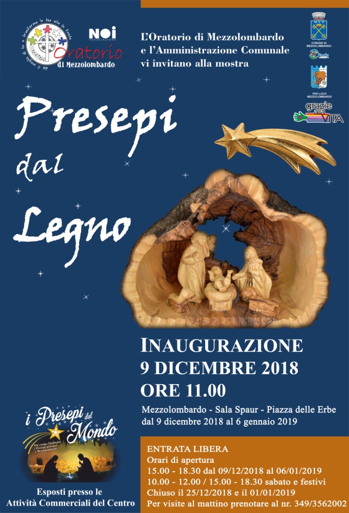 Mostra Presepi dal Legno 2018