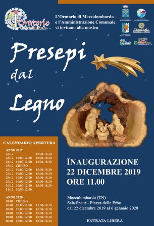 Mostra Presepi dal Legno 2019